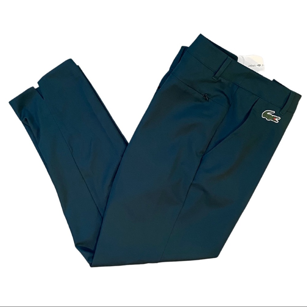 NWT Lacoste SPORT green ladies golf pants